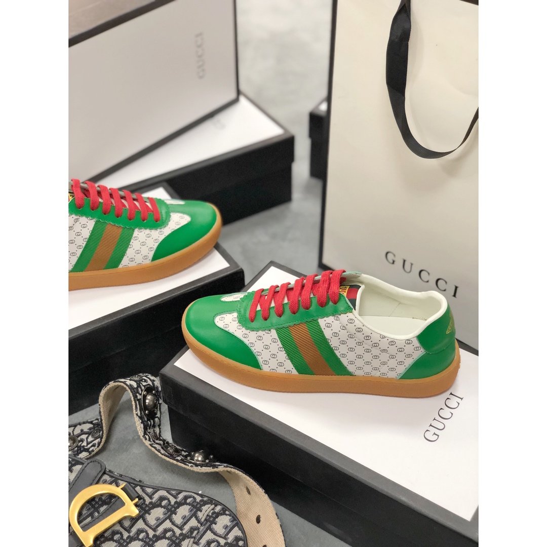 Anum Bags MO-GCI Screener Leather green Sneaker 091