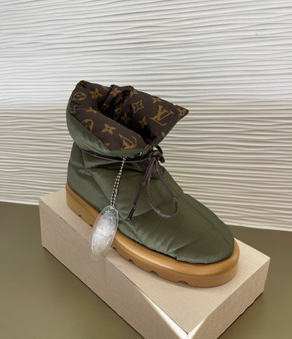 nmb PILLOW COMFORT ANKLE BOOT KAKI 1A8T3L