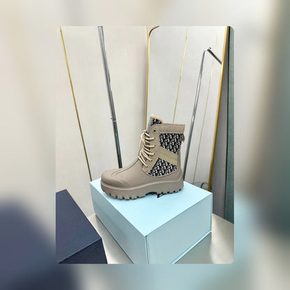 VBS GARDEN LACE UP BOOT BEIGE 3BO315ZYH H164