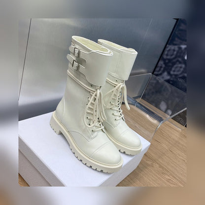 VBS D TRAP ANKLE BOOT WHITE
