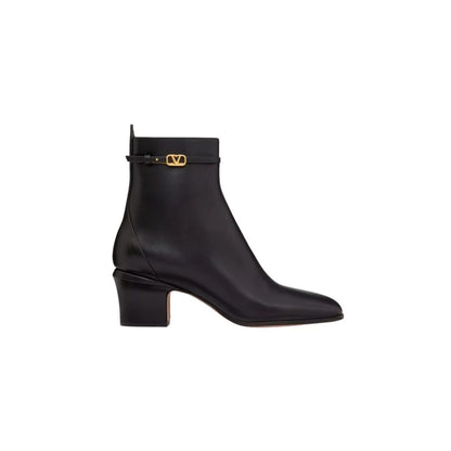 nmb GARAVANI TAN GO ANKLE BOOT IN CALFSKIN LEATHER BLACK 3W2S0GZ2ATZ 0NO