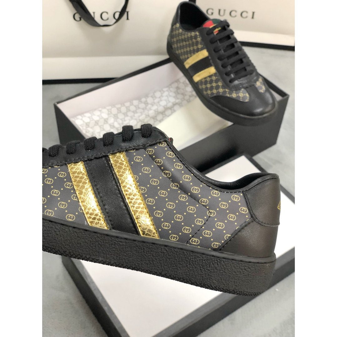 Anum Bags MO-GCI Black Gold Sneaker 094