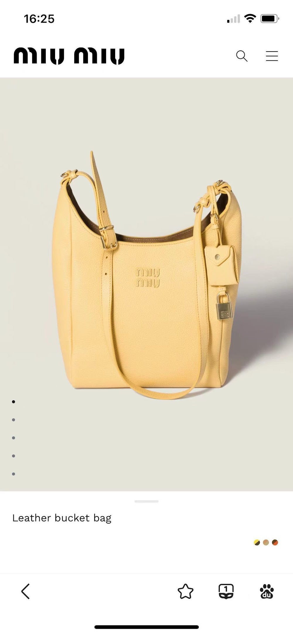 Anum Bags Miun Miun Luxury Bag --122629