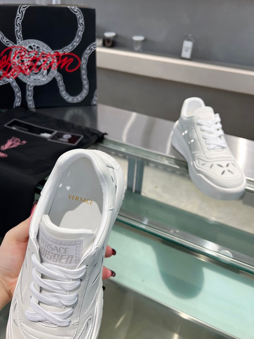 Anum Bags Versace Luxury Heels --50988