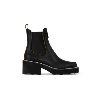 nmb nmb BEAUBOURG ANKLE BOOTS CALF LEATHER BLACK 1A8949