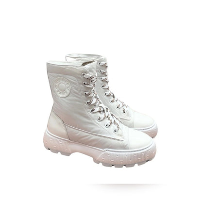 HM FRESH ANKLE BOOTS WHITE