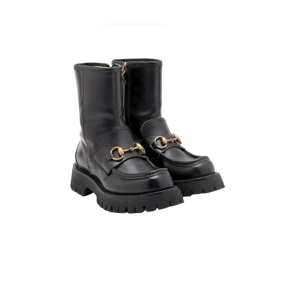 VBS HORSEBIT ANKLE BOOTS LEATHER BLACK