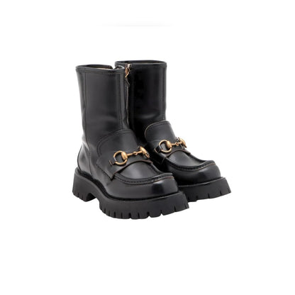 VBS HORSEBIT ANKLE BOOTS LEATHER BLACK