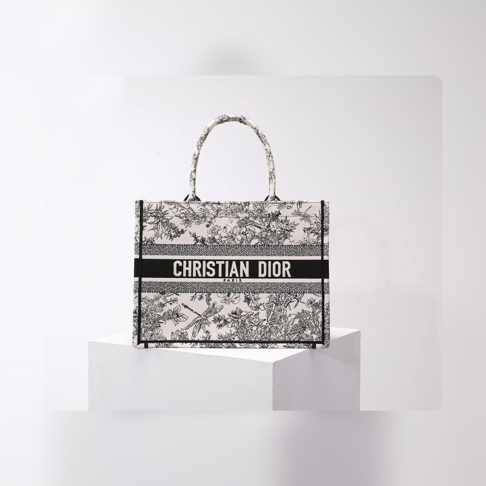Anum Bags DIR1286 Book Tote tote bag grey Embroidery LOGO