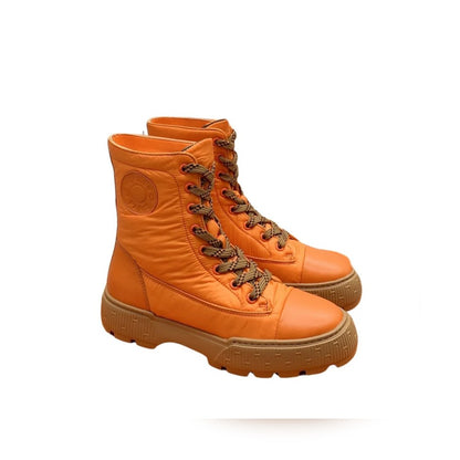 HM FRESH ANKLE BOOTS ORANGE