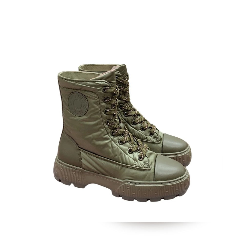 HM FRESH ANKLE BOOTS GREEN