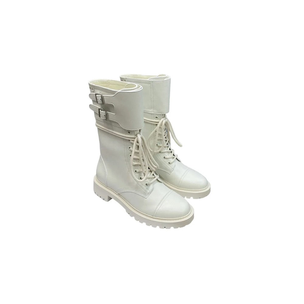 VBS D TRAP ANKLE BOOT WHITE