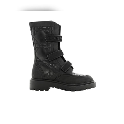 VBS DIO(R)EVOVBSTION ANKLE BOOTS RUBBER MACCROCANNAGE BLACK