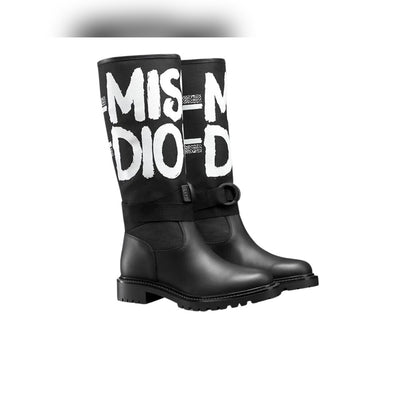 DD D MAJOR BOOT WITH MISS DD PRINT BLACK KDI929CMV S17X