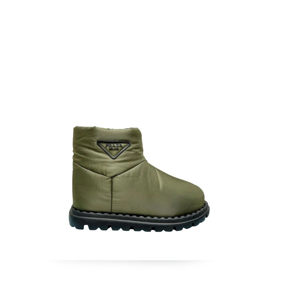 VBS NYLON FABRIC BOOTIES GREEN