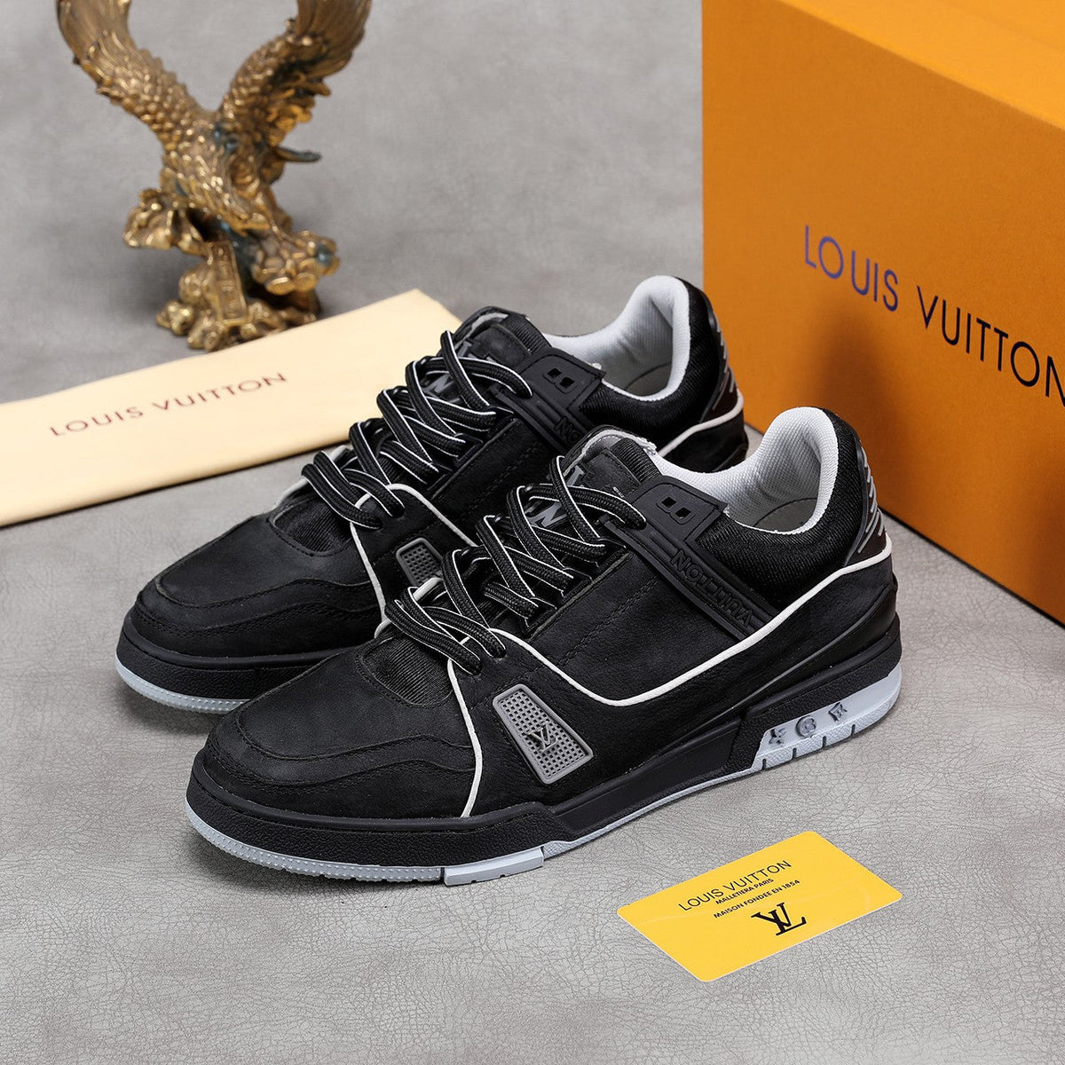 Anum Bags LUV Traners Vert Black Sneaker