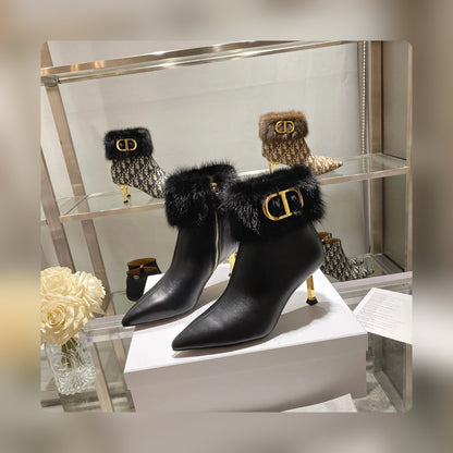 DD CD ANKLE BOOTS BLACK