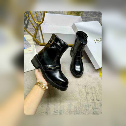 DD D QUEST ANKLE BOOT BLACK KDT070VEA S900