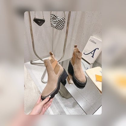 nmb BEAUBOURG ANKLE BOOT BEIGE 1ACKD3