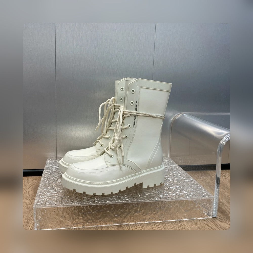 VBS D TRAP ANKLE BOOT WHITE