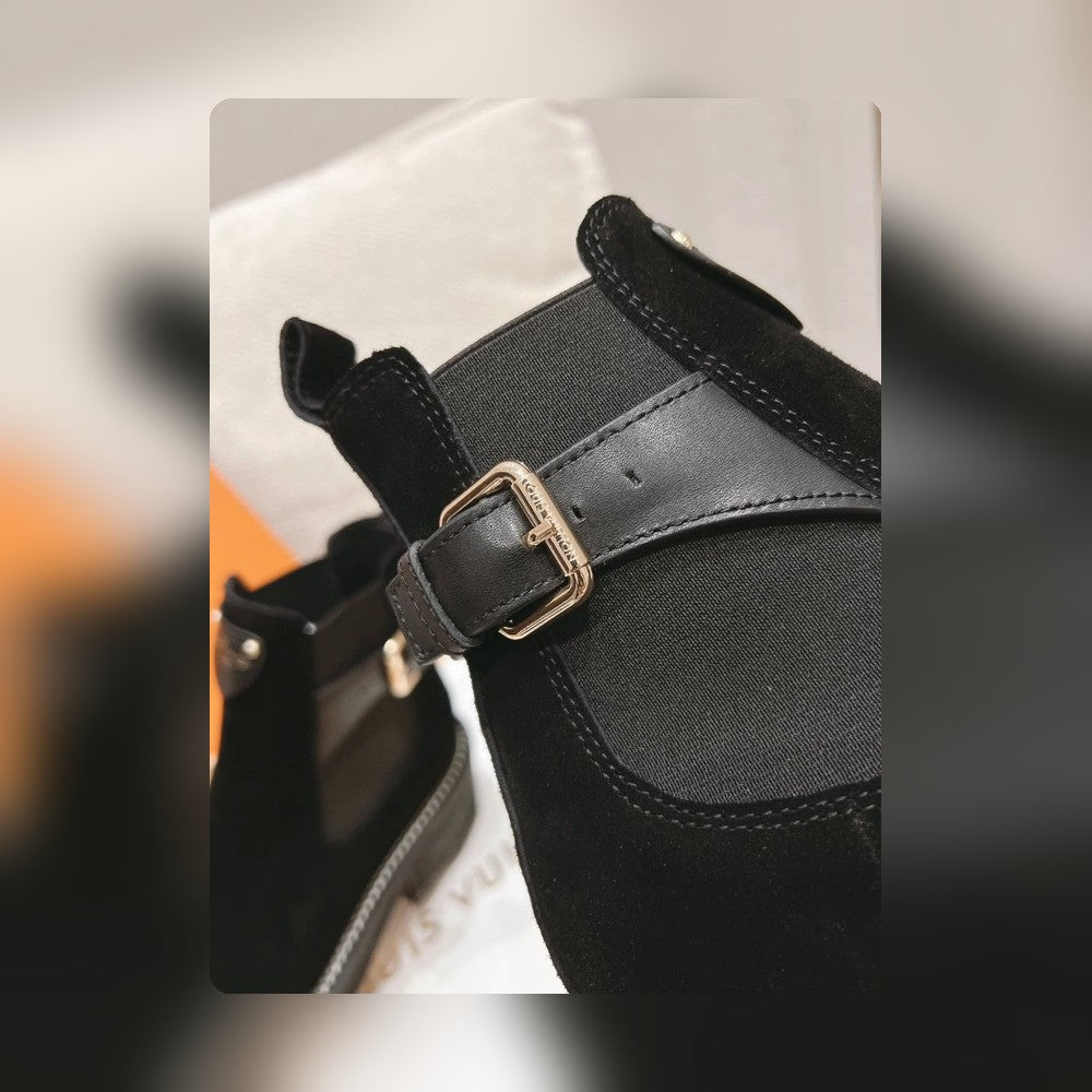 nmb BEAUBOURG ANKLE BOOT BLACK 1ACKCK