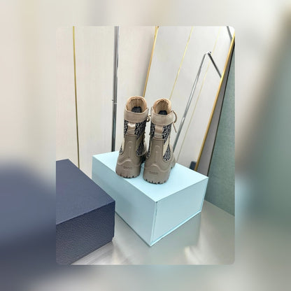 VBS GARDEN LACE UP BOOT BEIGE 3BO315ZYH H164