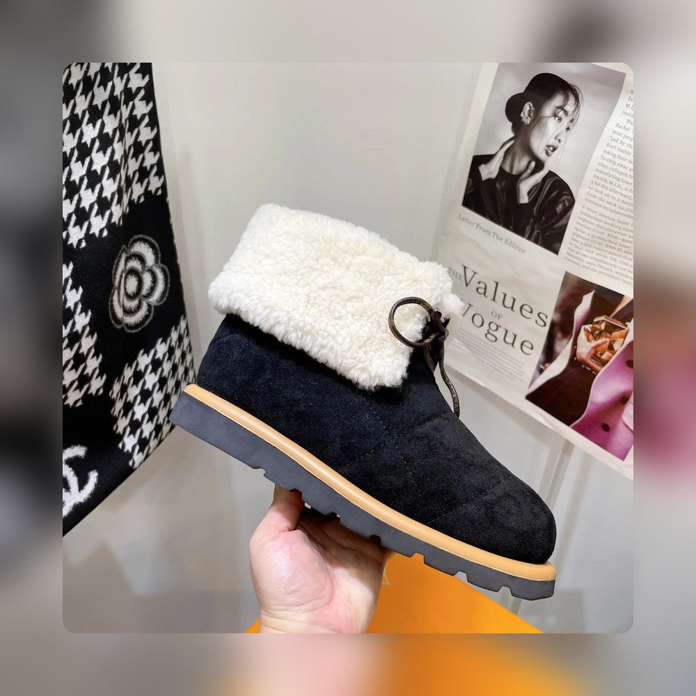 nmb PILLOW COMFORT ANKLE BOOTS BLACK