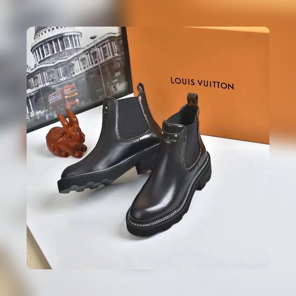nmb nmb BEAUBOURG ANKLE BOOTS CALF LEATHER BLACK 1A8949