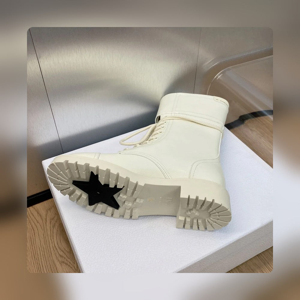 VBS D TRAP ANKLE BOOT WHITE