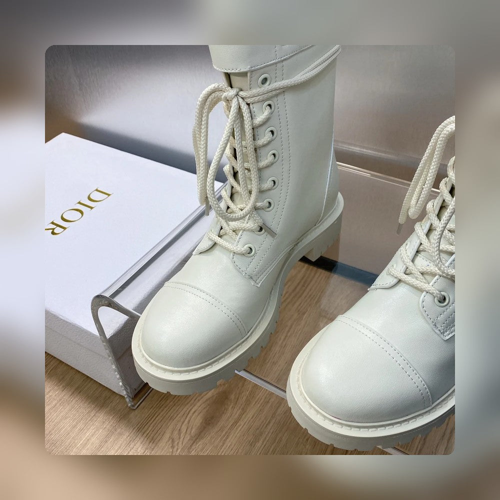 VBS D TRAP ANKLE BOOT WHITE