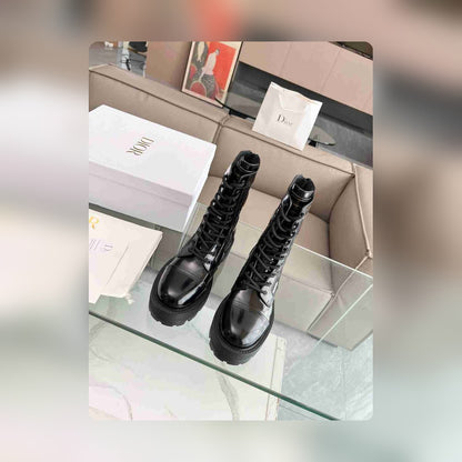 VBS D UNIT ANKLE BOOT QUILTED CANNAGE CALFSKIN BLACK KCI995CQC S900