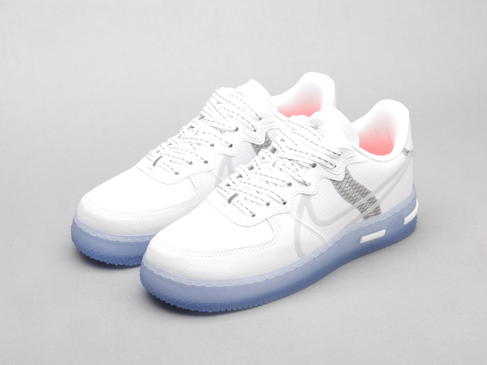 Anum Bags AF1 React Ice Blue Low Top