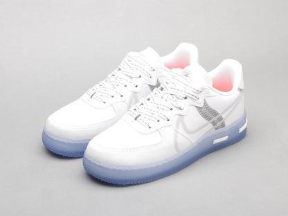 Anum Bags AF1 React Ice Blue Low Top