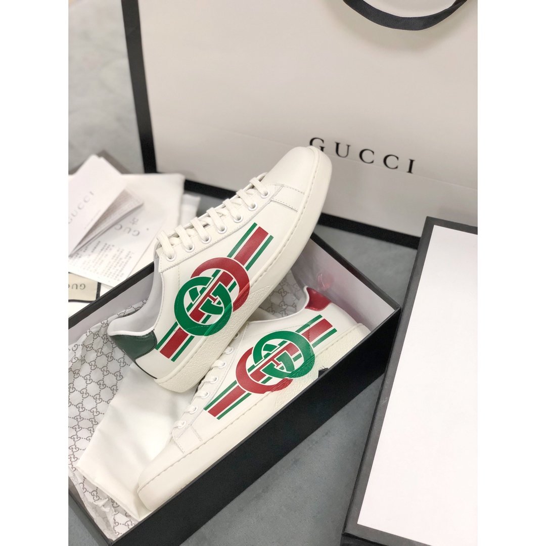Anum Bags MO-GCI Ace white interlocking Sneaker 087