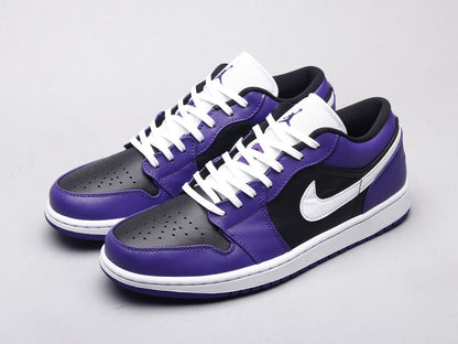 Anum Bags AJ1 white purple