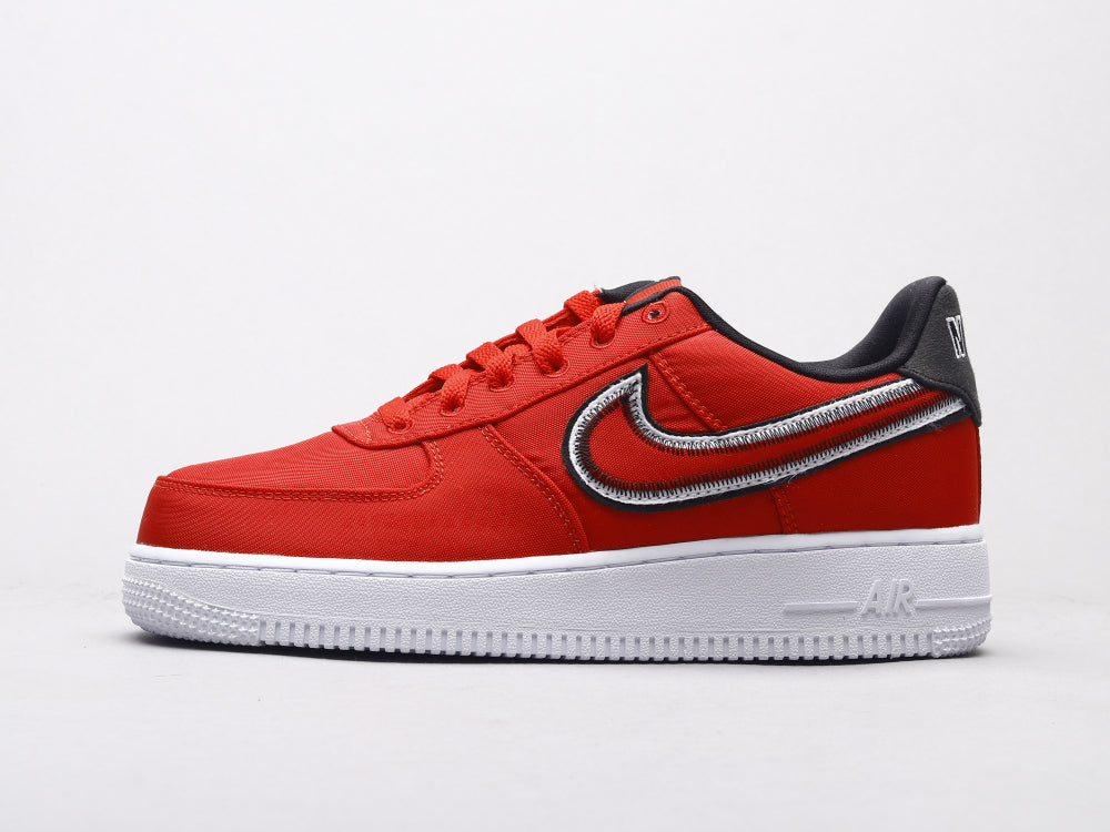 Anum Bags AF1 Reverse Stitch red and white