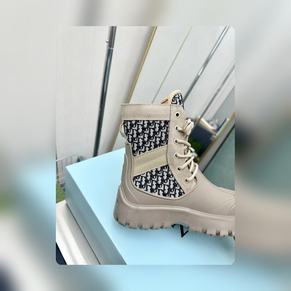 VBS GARDEN LACE UP BOOT BEIGE 3BO315ZYH H164