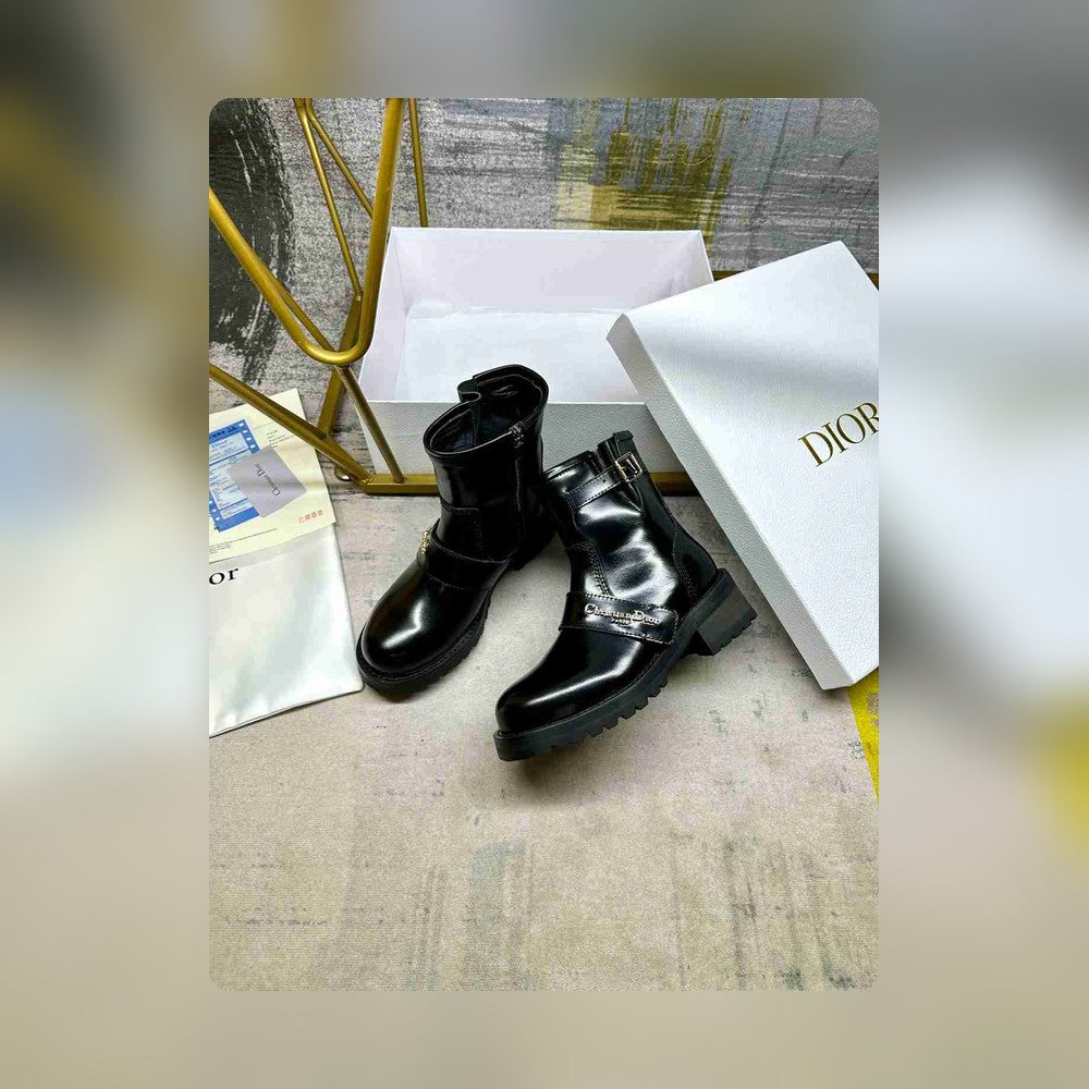 DD D QUEST ANKLE BOOT BLACK KDT070VEA S900
