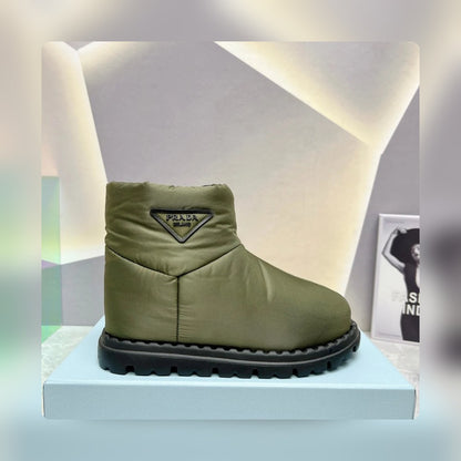 VBS NYLON FABRIC BOOTIES GREEN