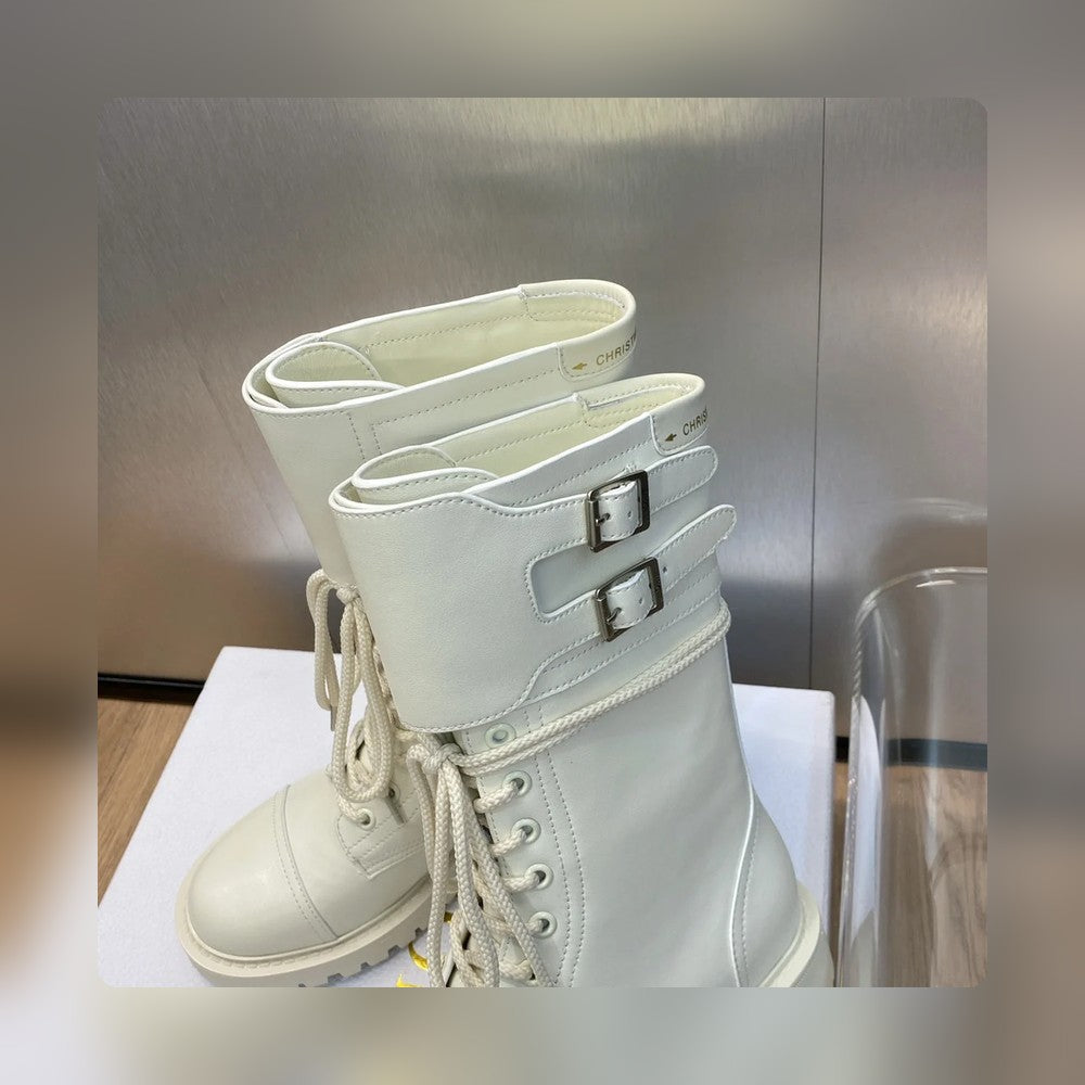VBS D TRAP ANKLE BOOT WHITE