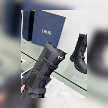 VBS DIO(R)EVOVBSTION ANKLE BOOTS RUBBER MACCROCANNAGE BLACK