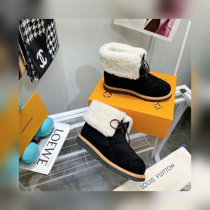 nmb PILLOW COMFORT ANKLE BOOTS BLACK