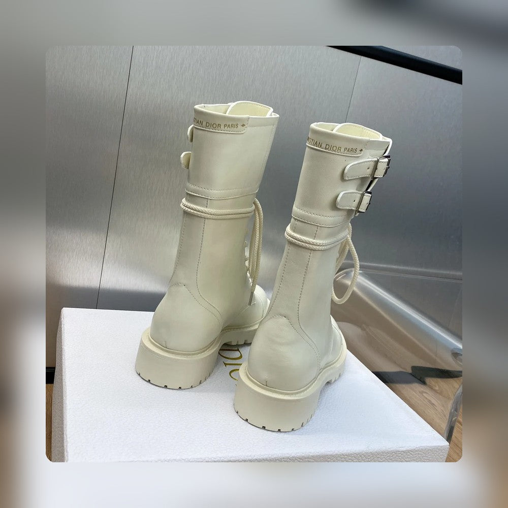 VBS D TRAP ANKLE BOOT WHITE