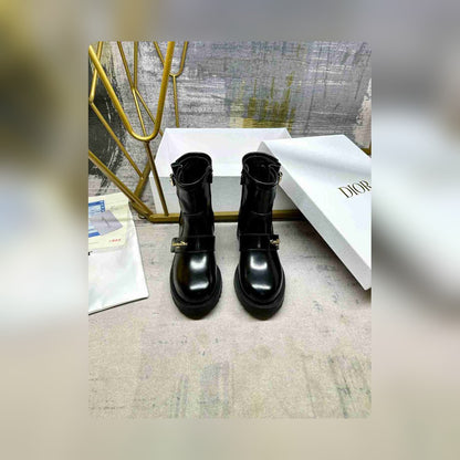 DD D QUEST ANKLE BOOT BLACK KDT070VEA S900
