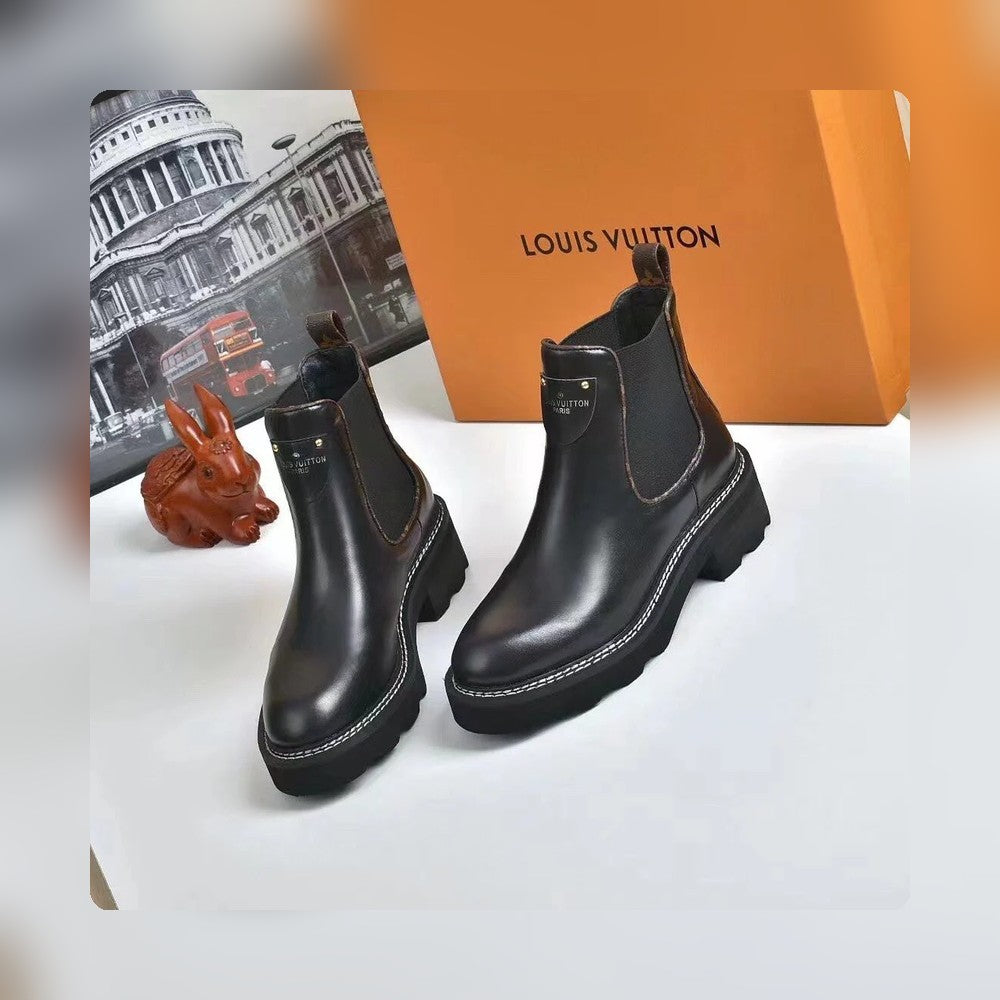 nmb nmb BEAUBOURG ANKLE BOOTS CALF LEATHER BLACK 1A8949