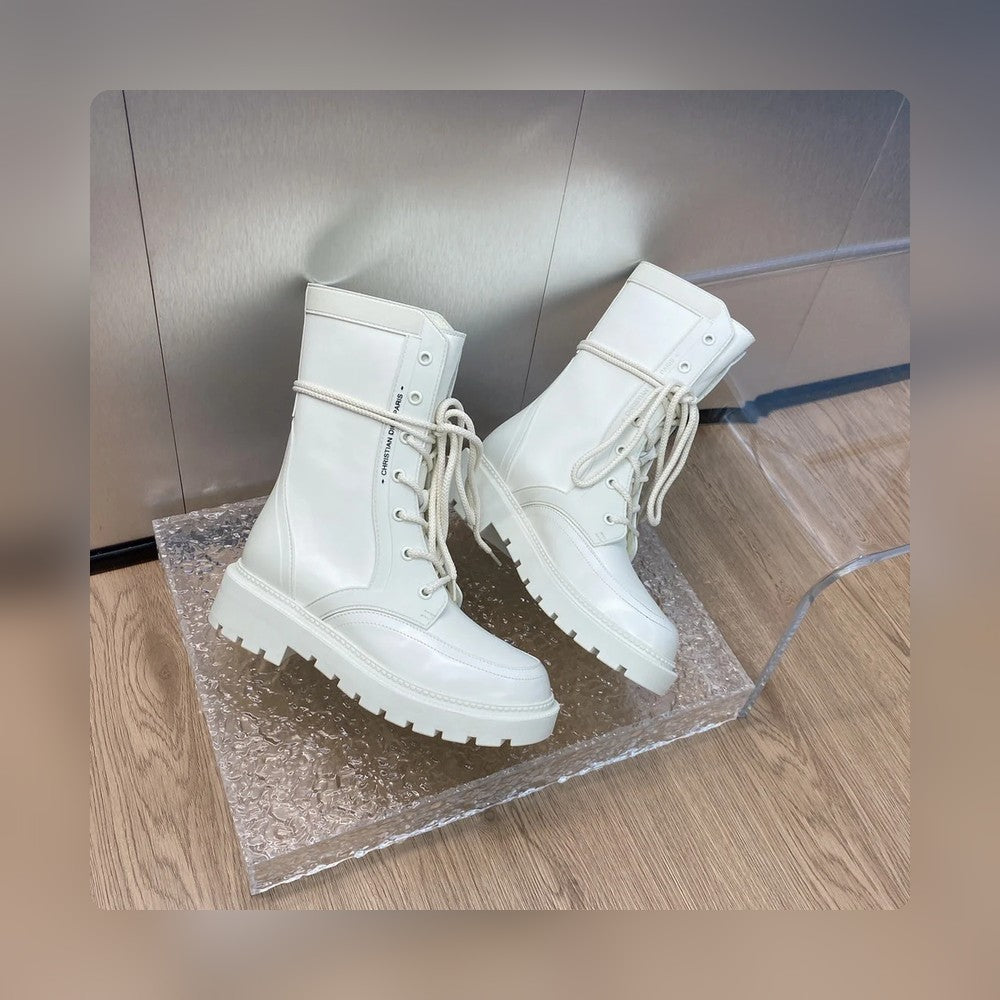 VBS D TRAP ANKLE BOOT WHITE