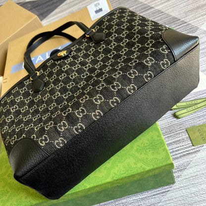 VBS TOTE BAG Handbag BLACK WATERPROOF FABRIC 631685