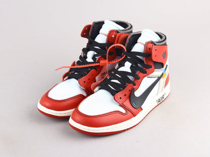 Anum Bags OW x AJ1 White Red