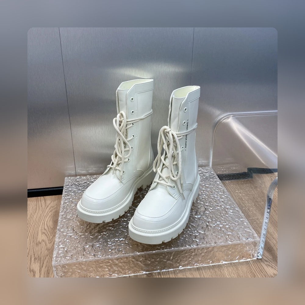 VBS D TRAP ANKLE BOOT WHITE