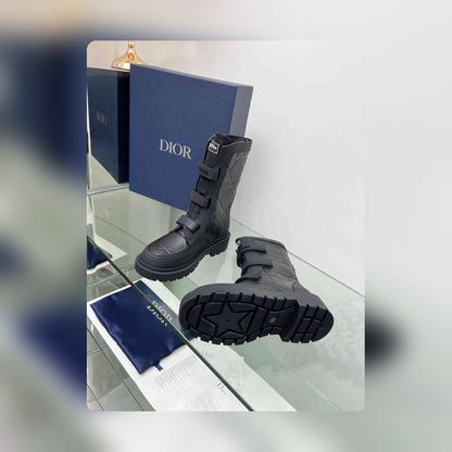 VBS DIO(R)EVOVBSTION ANKLE BOOTS RUBBER MACCROCANNAGE BLACK
